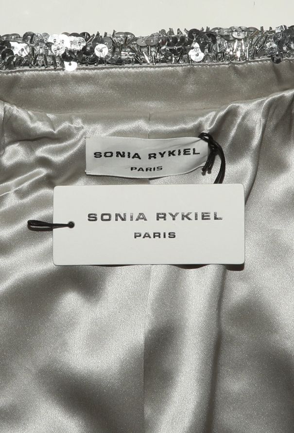 Sonia Rykiel F/W 2018 Notched Sequin Blazer - 6 Sonia Rykiel F/W 2018 Notched Sequin Blazer - 6
