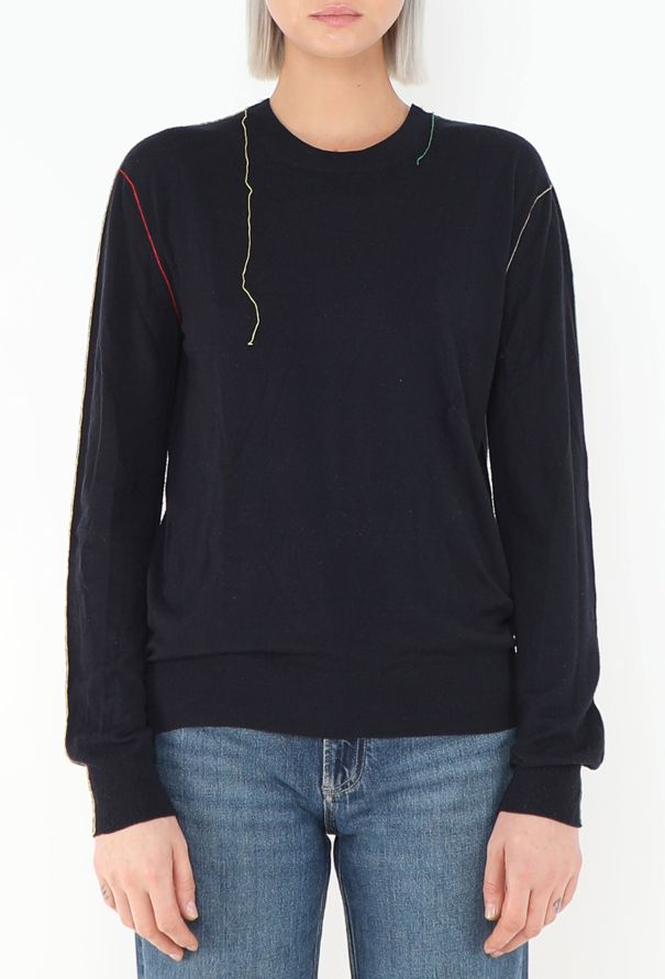 Céline Deconstructed Seam Triomphe Sweater - 1