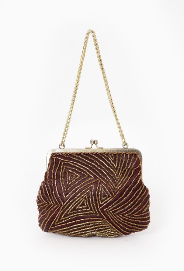 Sequined Mini Evening Bag - 7 Sequined Mini Evening Bag - 7