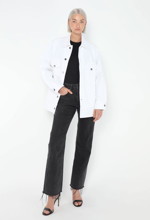 Khaite S/S 2023 Grizzo Denim Jacket - 3