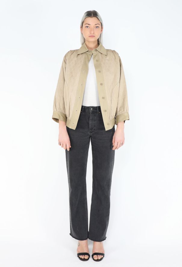 Saint Laurent Rare 1975 Quilted Bomber Jacket - 4