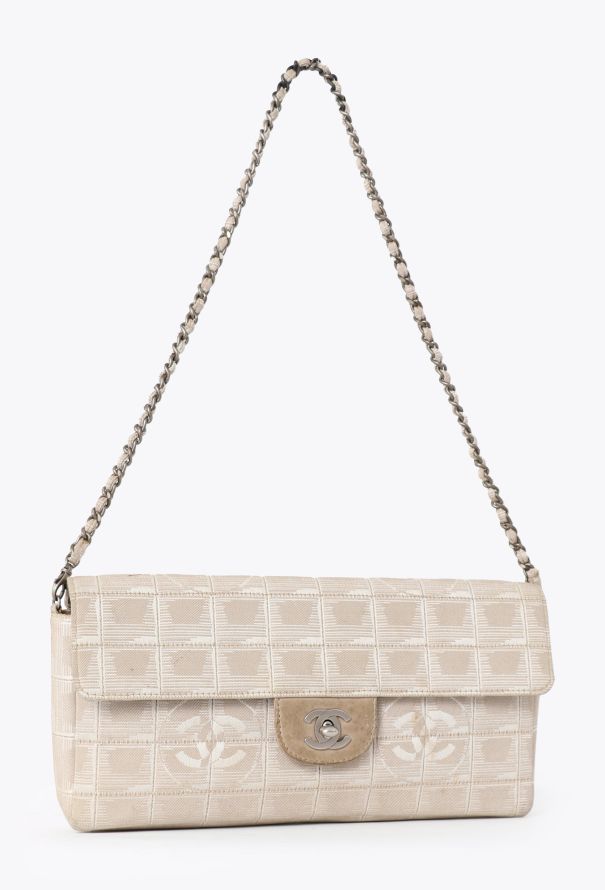 Chanel East West Chocolate Bar Flap Bag - 2 Chanel East West Chocolate Bar Flap Bag - 2