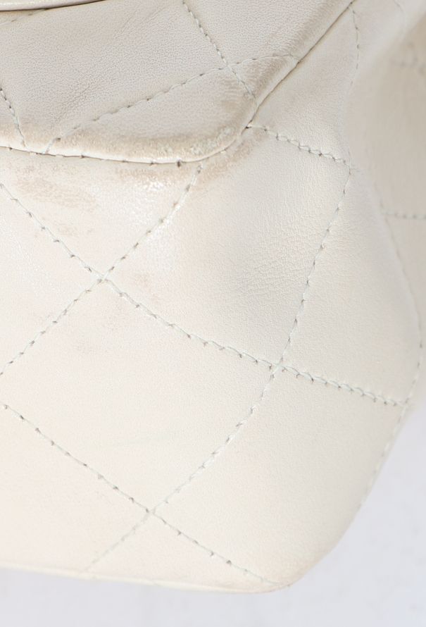 Chanel White Mini Square Timeless Bag - 9