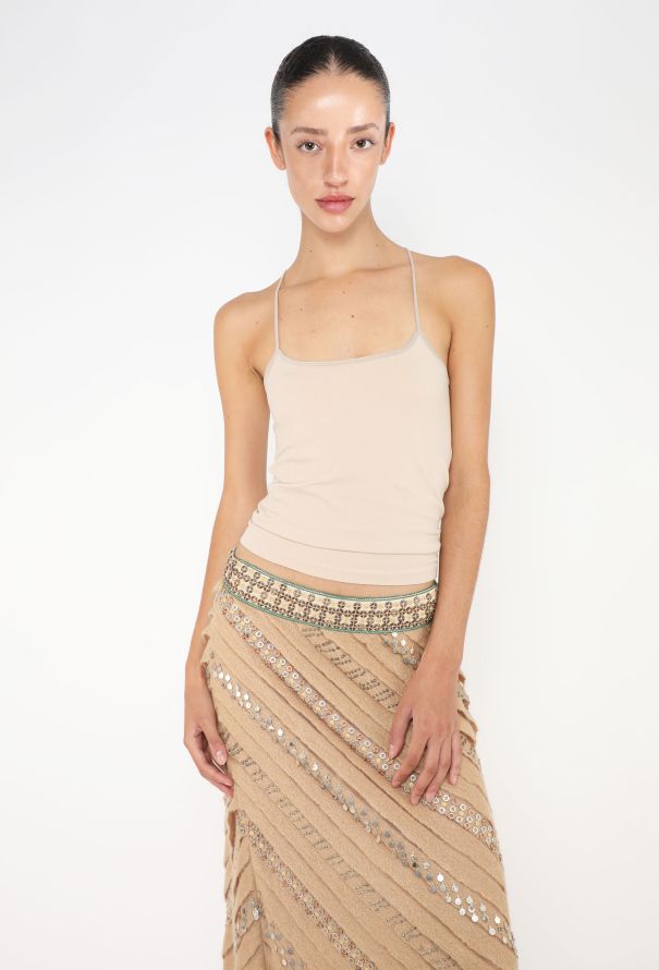 Fendi Collector F/W 1999 Mohair Embellished Skirt - 1