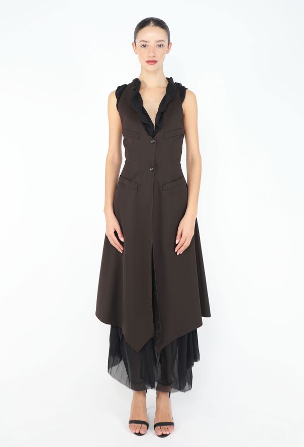 Jean Paul Gaultier 2001 Trompe l'Œil Layered Dress - 1