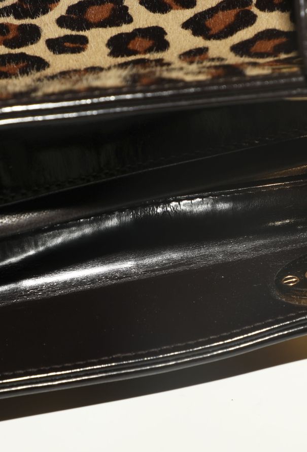 Dior '90s Leopard Large Lady Dior Bag - 13