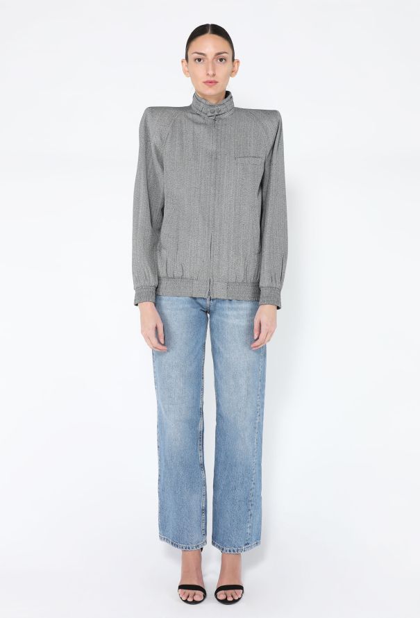 Phoebe Philo 2025 Collection B Lightweight High Neck Jacket - 4