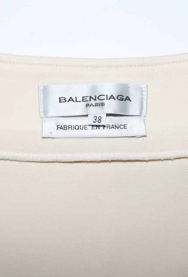 Balenciaga Early 2000s Twill Fluted Skirt - 5