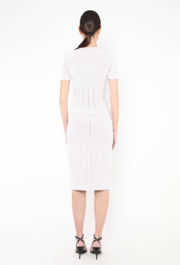 Alaïa 2012 Bodycon Piqué Ensemble - 7