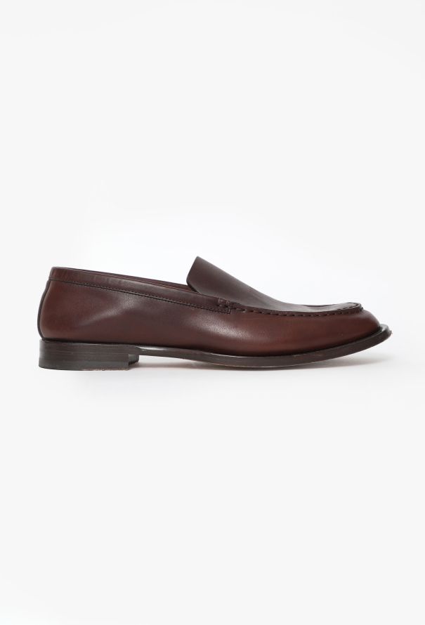 The Row Nic Leather Loafers, 2025 - 1