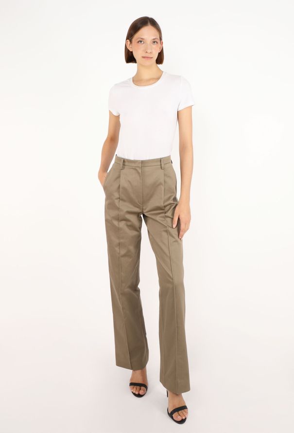 Prada Gabardine Chino Trousers, S/S 2026 - 5