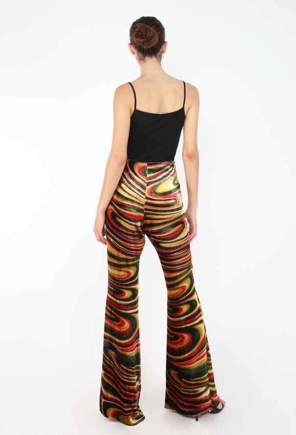 Gucci F/W 1999 Velvet Palazzo Trousers - 7