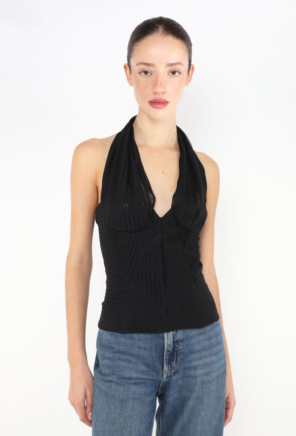 Gucci TOM FORD 2001 Corset Halter Top - 1