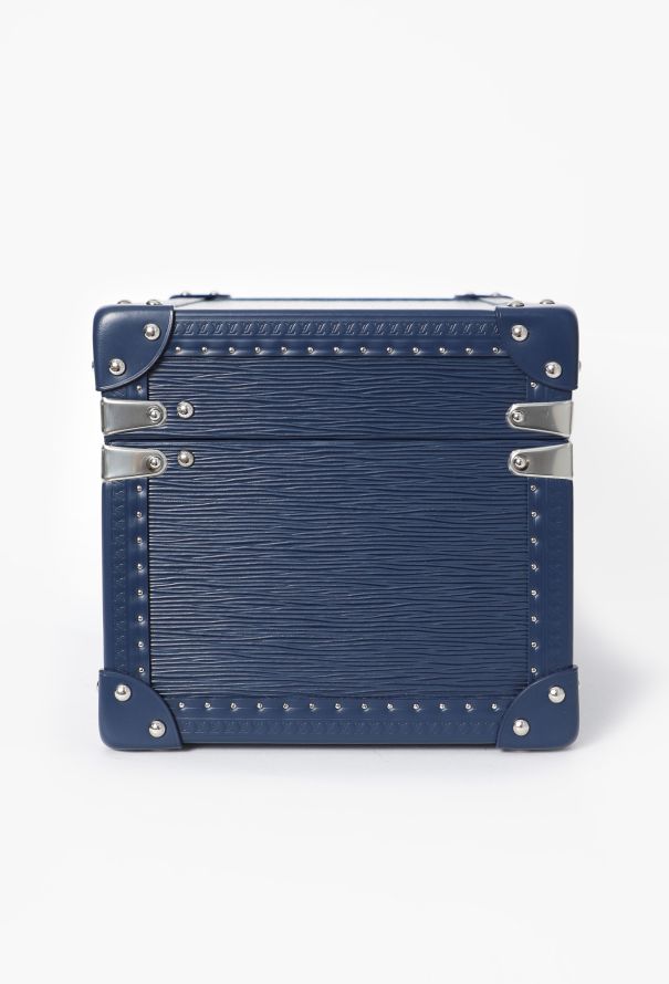 Louis Vuitton Blue Epi Watch & Jewelry Box - 6