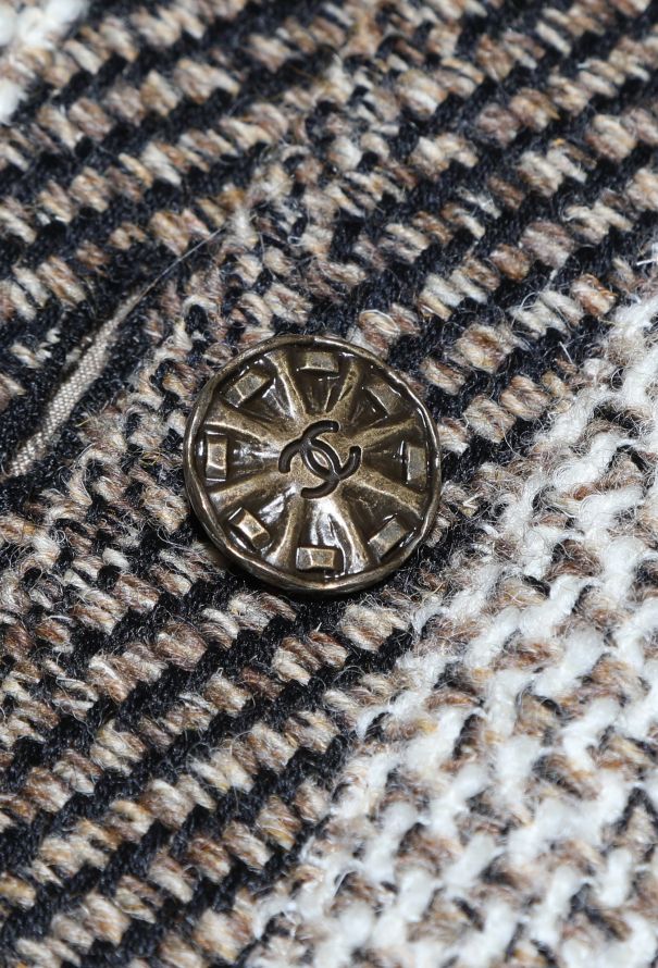 Chanel F/W 1998 Tweed Pocket Jacket - 9