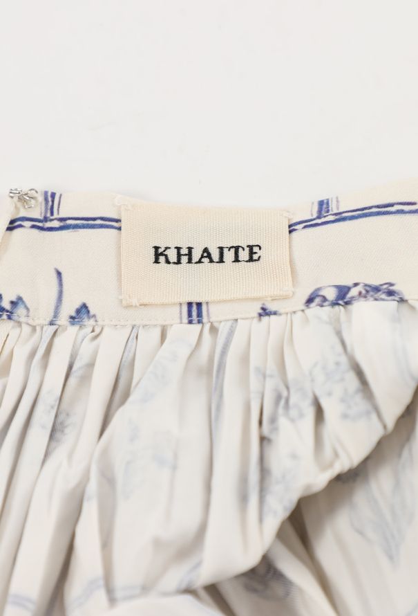 Khaite 2020 Remy Floral Skirt - 5