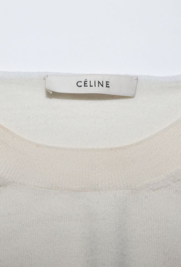 Céline Deconstructed Seam Triomphe Sweater - 6