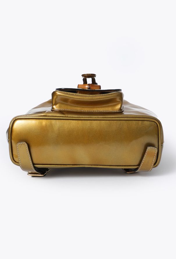 Gucci Vintage Mini Bamboo Backpack - 7