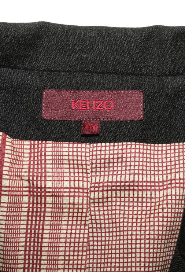 Kenzo 2022 Embroidered Twill Blazer - 5
