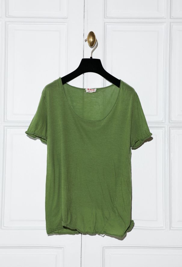 Marni Scoop-Neck T-Shirt - 1