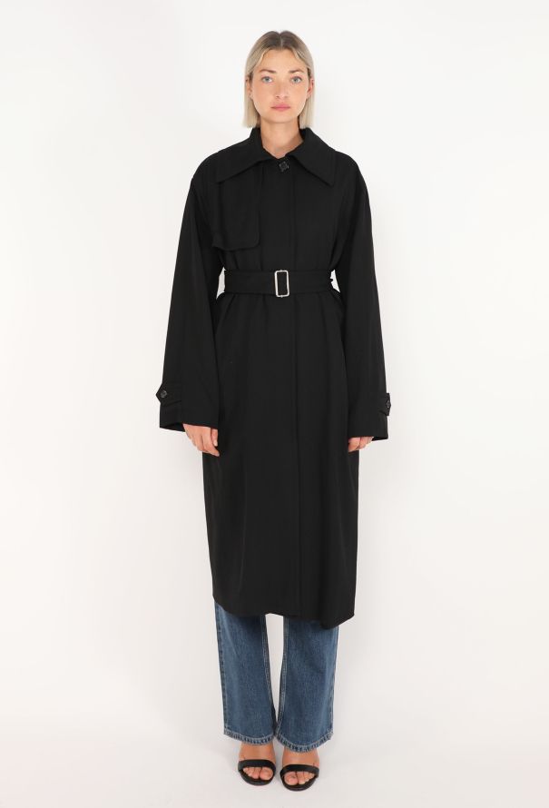 Céline Belted Twill Trench Coat, 2017 - 3