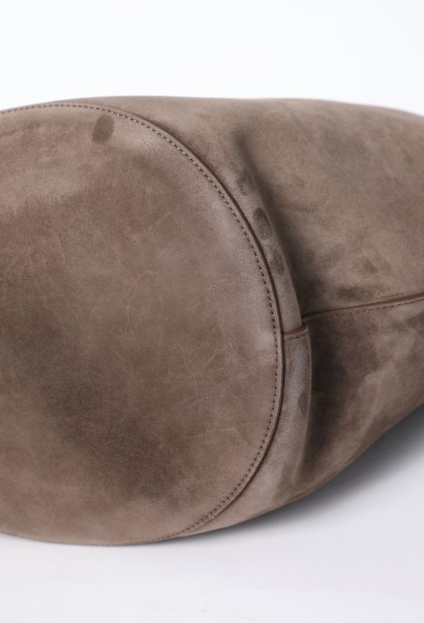 Khaite Lotus Medium Suede Tote Bag - 7 Khaite Lotus Medium Suede Tote Bag - 7