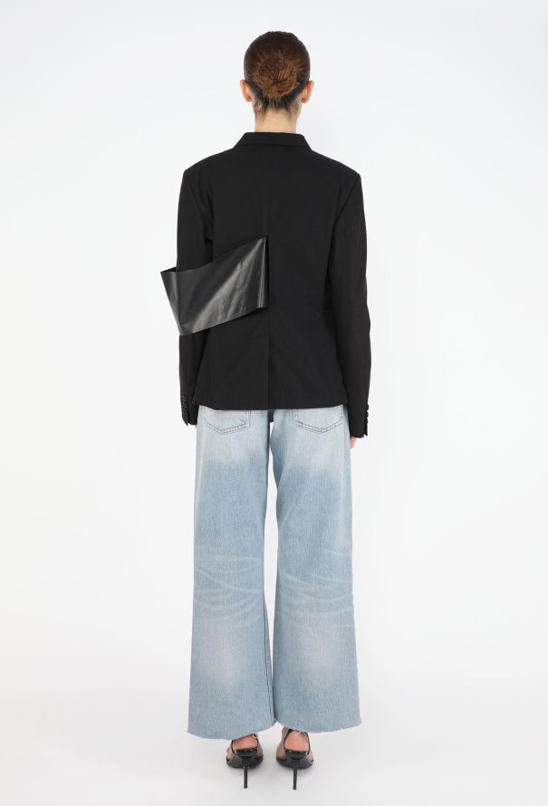Comme des Garçons S/S 2011 Latex Panel Blazer - 5