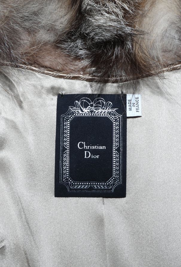 Dior STUNNING F/W 2007 Fox Fur Astrakhan Coat - 7