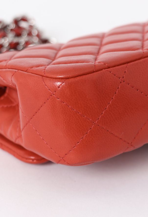 Chanel Red Mini Rectangular Timeless Bag - 9 Chanel Red Mini Rectangular Timeless Bag - 9