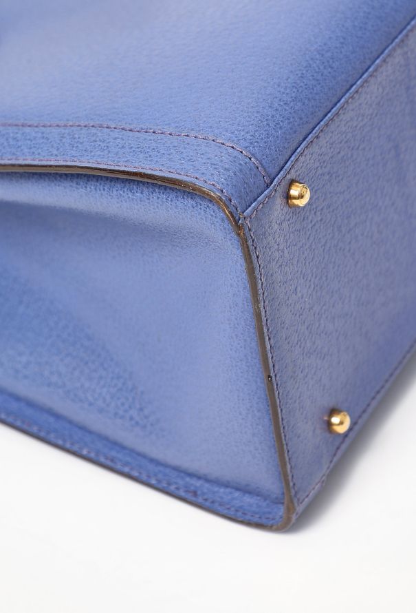 Gucci Blue Diana Bamboo Tote Bag - 8