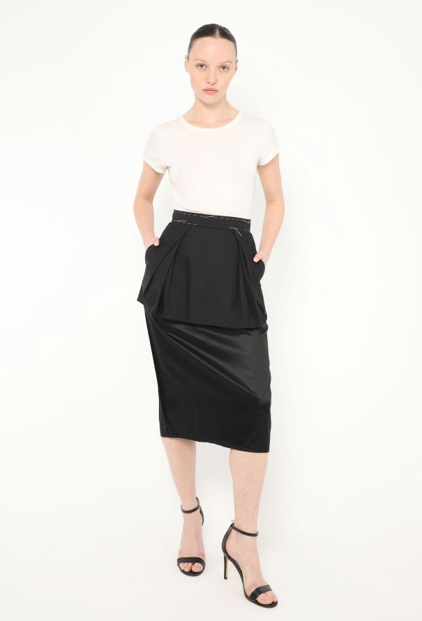 Maison Margiela 2024 Deconstructed Peplum Skirt - 3 Maison Margiela 2024 Deconstructed Peplum Skirt - 3