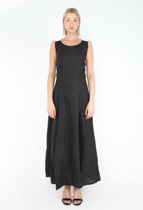 Myrene De Premonville '90s Open Back Flared Gown - 2