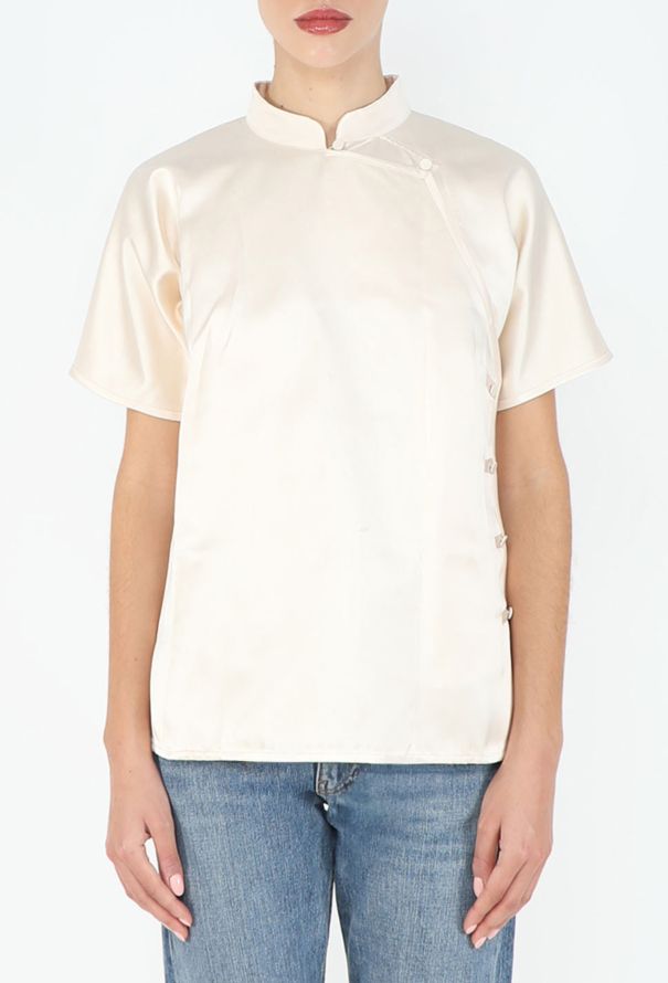 Prada S/S 2003 Silk Qipao Top - 1