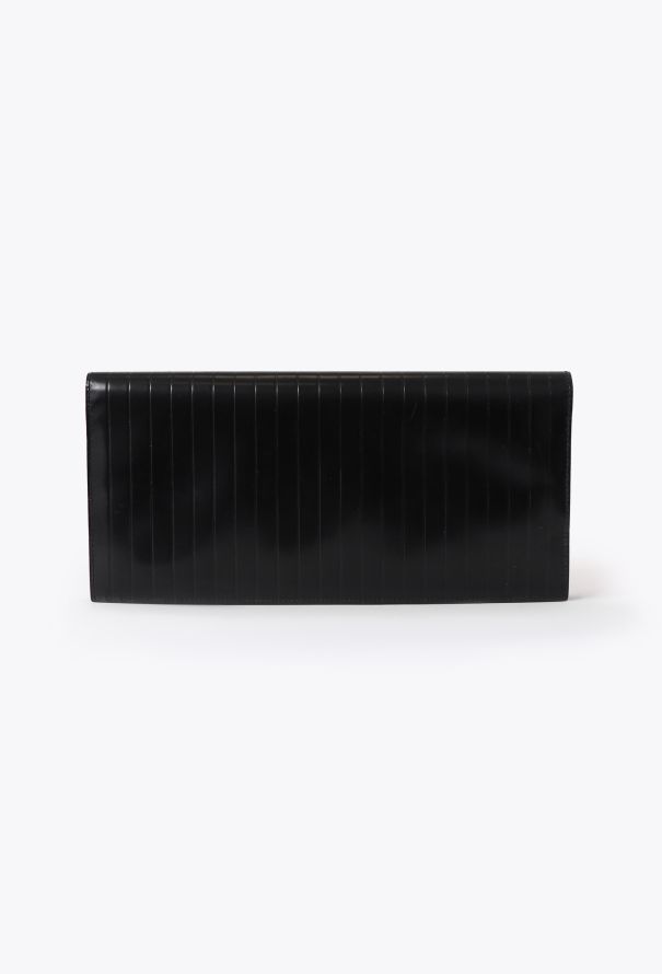 Dior Black Patent Long Wallet - 1