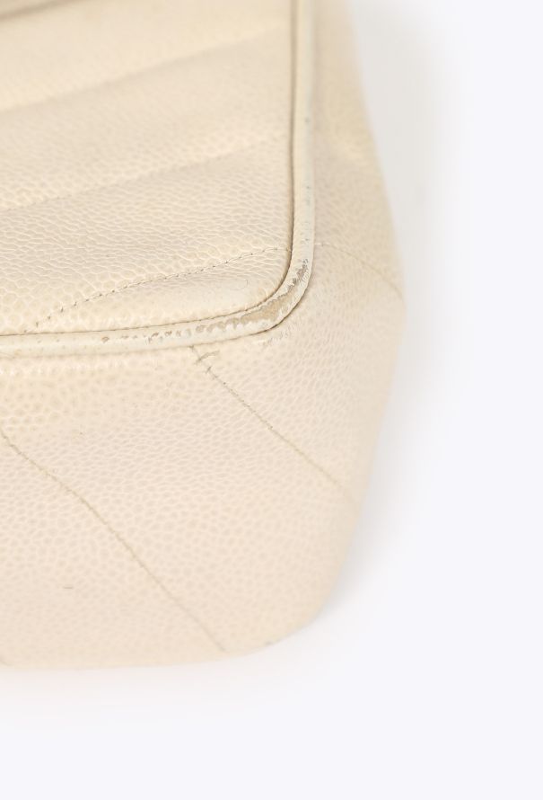 Chanel Vintage Chevron Envelope Flap Bag - 10