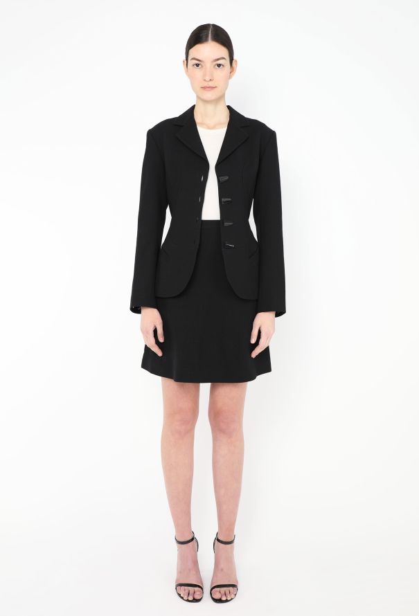 Alaïa RARE F/W 1991 Hourglass Blazer Ensemble - 5 Alaïa RARE F/W 1991 Hourglass Blazer Ensemble - 5