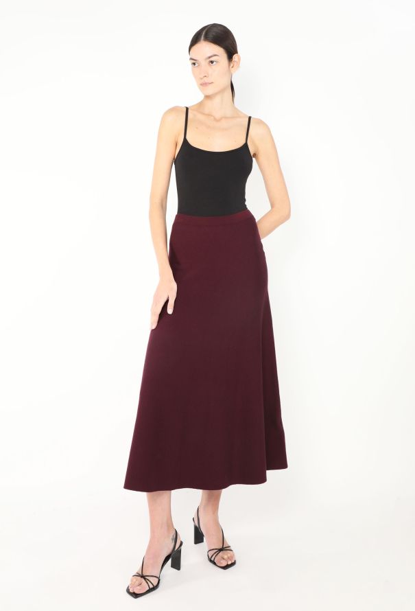 Gabriela Hearst F/W 2021 Flared Knit Skirt - 4 Gabriela Hearst F/W 2021 Flared Knit Skirt - 4