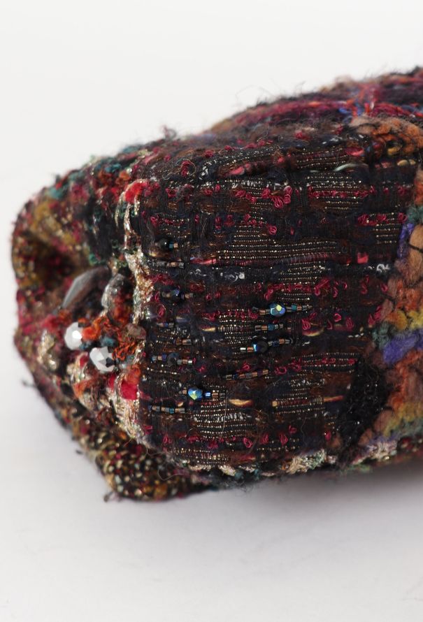 Chanel Rare 2011 Paris-Byzance Tweed & Crystal 2.55 Bag - 9