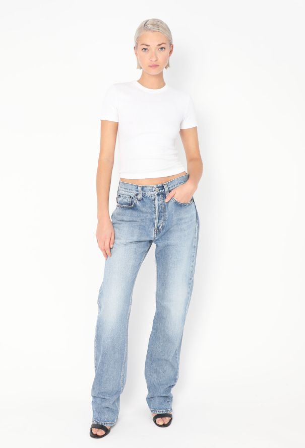 Balenciaga S/S 2018 Washed Denim Jeans - 1