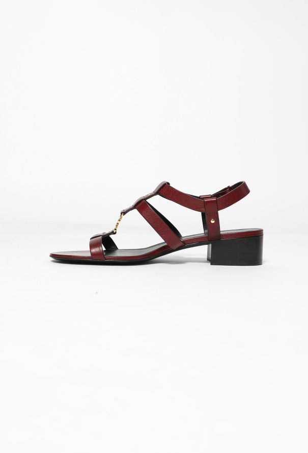 Leather Triomphe Sandals | Authentic & Vintage | ReSee