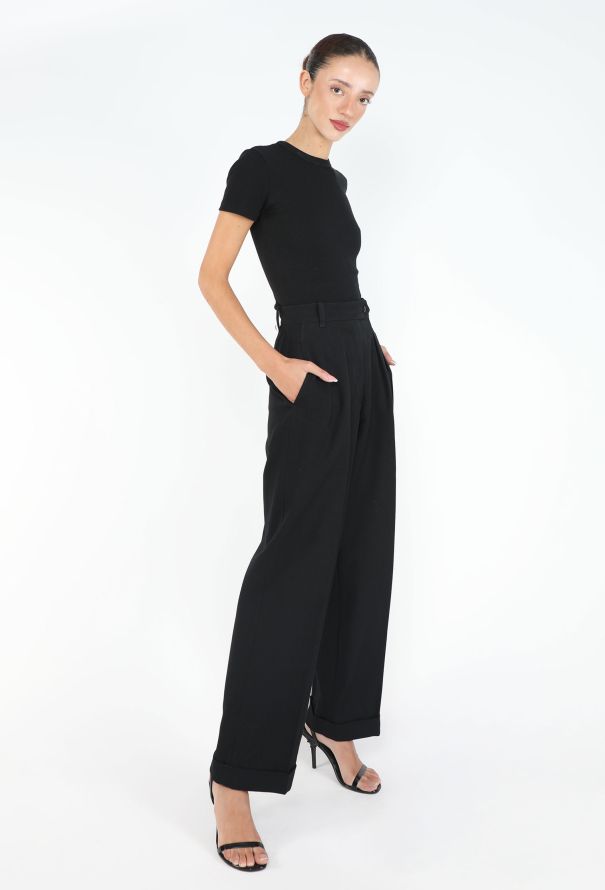 Alaïa Late '80s Classic Pleated Trousers - 3