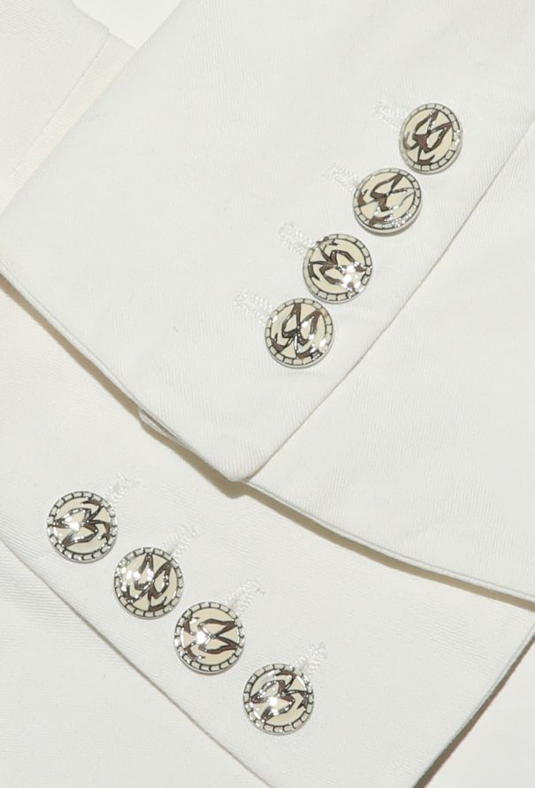 Balenciaga S/S 2006 Embossed Tailored Blazer - 8 Balenciaga S/S 2006 Embossed Tailored Blazer - 8