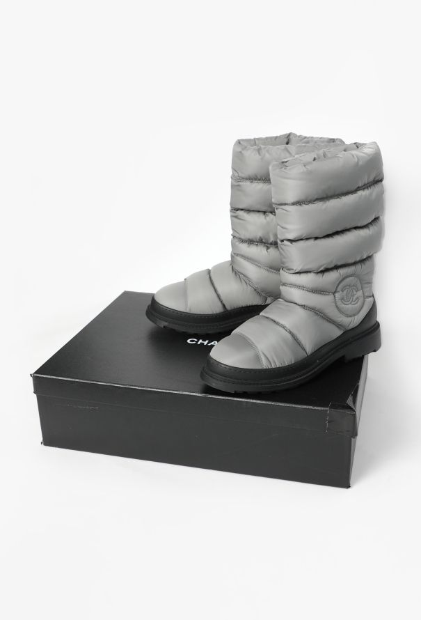 Chanel 2017 Coco Neige Quilted Snow Boots - 6