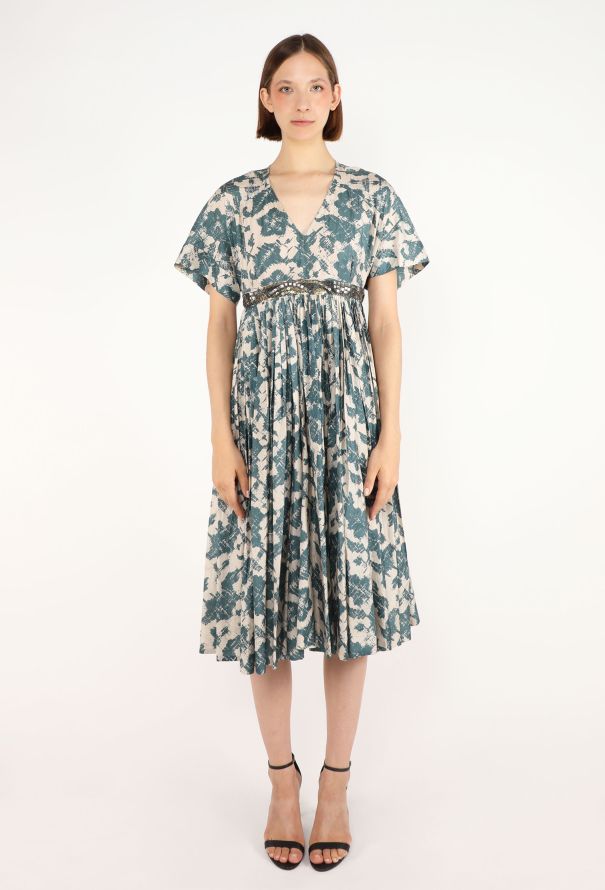 Dries Van Noten Embellished Graphic Dress, 2005 - 1