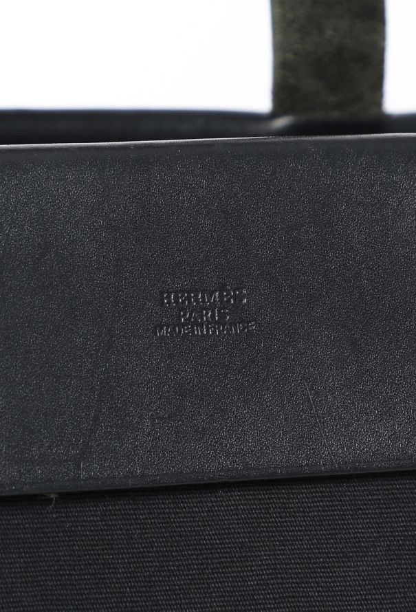 Hermès Toile Vache Hunter Herbag MM - 12