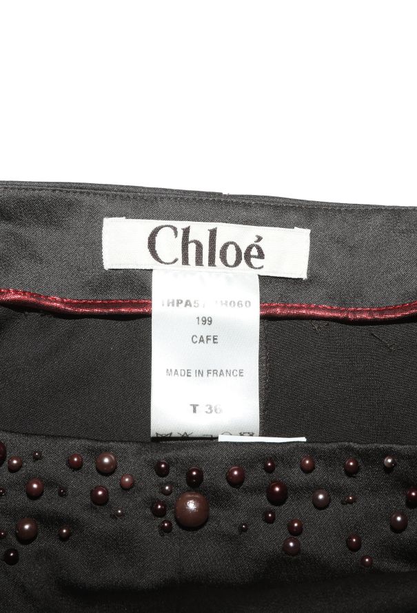 Chloé 2001 Beaded Low-Rise Trousers - 5