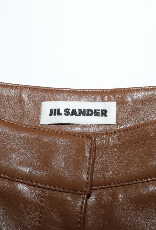 Jil Sander 2025 Lambskin Bootcut Pants - 5