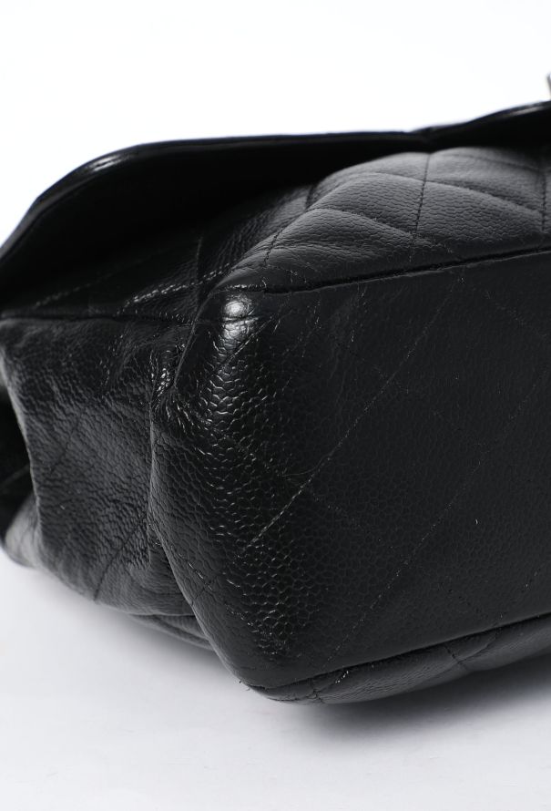 Chanel Vintage Jumbo Caviar Timeless Bag - 9