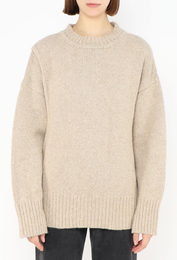 The Row 2020 Capua Cashmere & Sable Sweater - 1