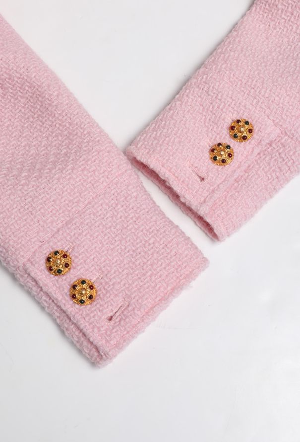 Chanel COLLECTOR F/W 1996 Gripoix Tweed Jacket - 10